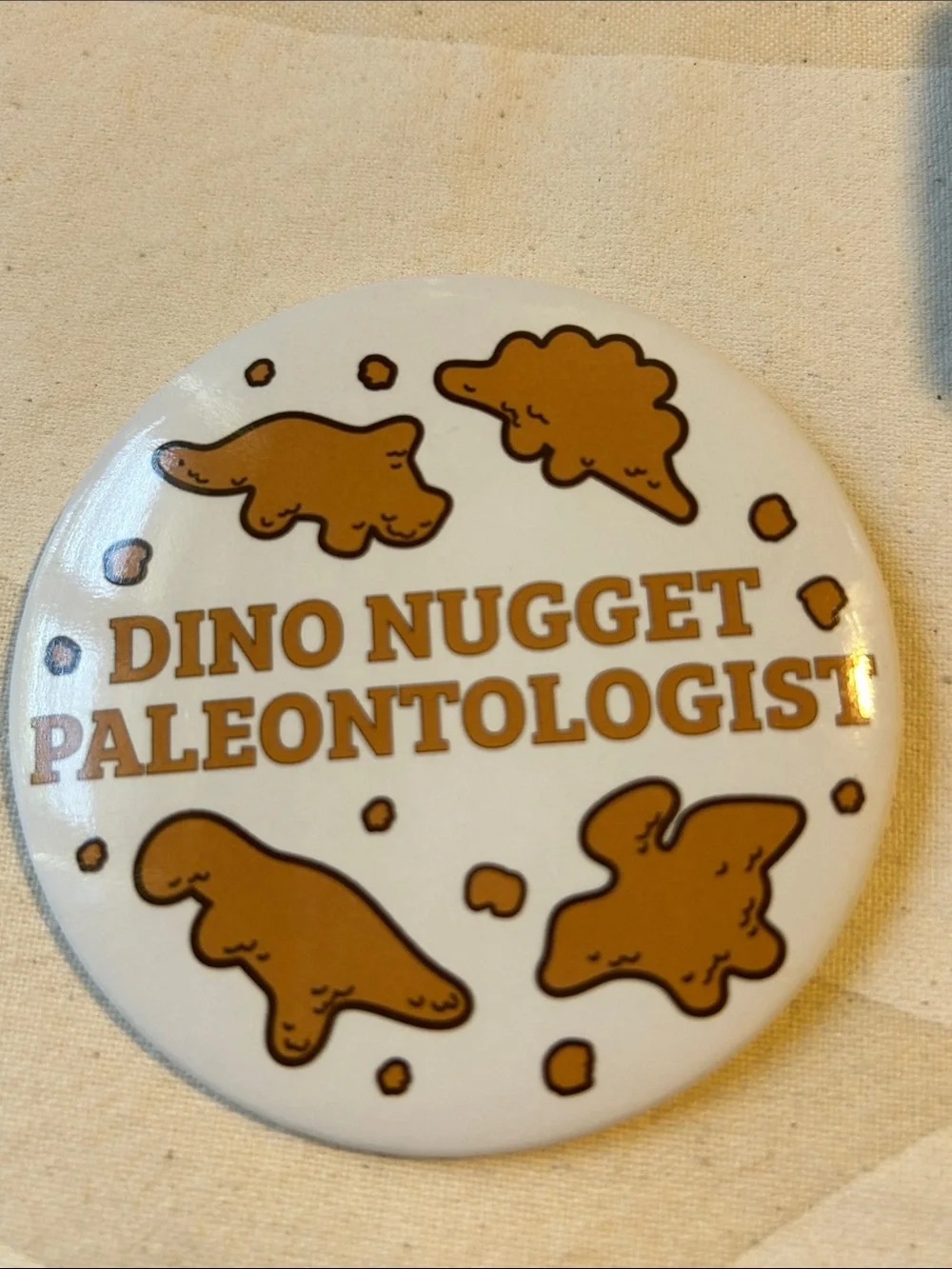 3 Button pins Tacos Nuggets